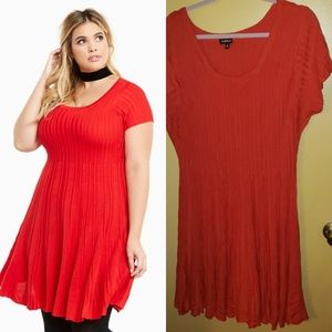 Torrid size 3 ribbed sweater dress